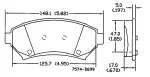 Disc Brake Pad Set