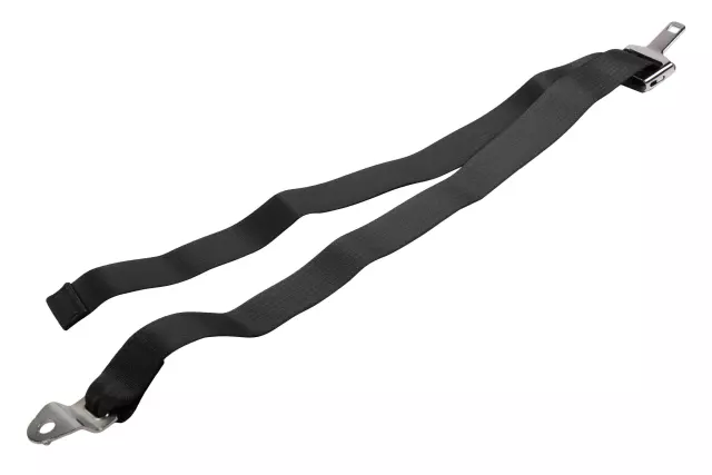 Gray Front Center Seat Belt