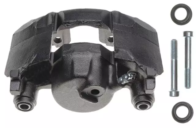 Front Passenger Side Disc Brake Caliper Assembly (Friction Ready Non-Coated), Remanufactured