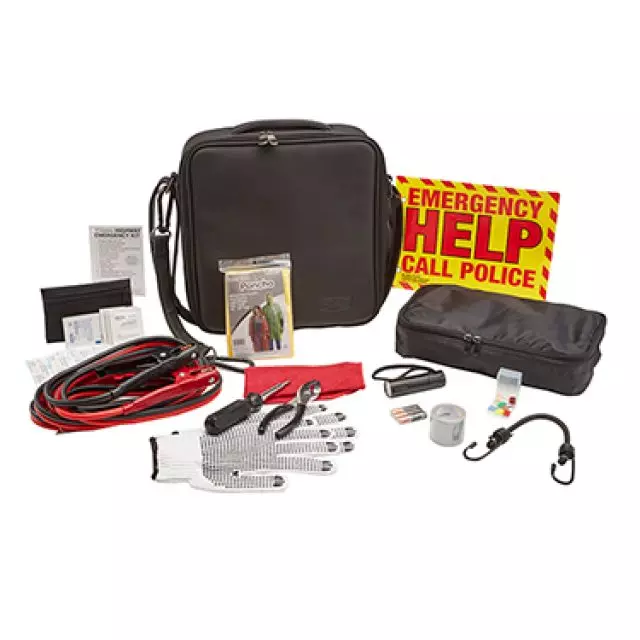 Safety, Highway Emergency Kit W/Cadillac Logo