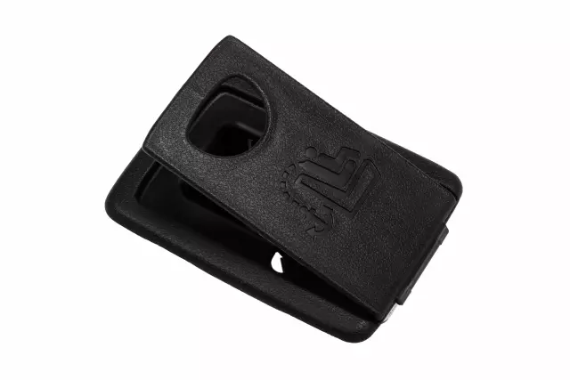 Jet Black Child Seat Anchor Plate Trim Cap