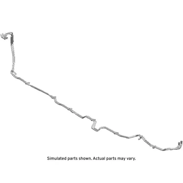 Auxiliary Heater Inlet and Outlet Hose
