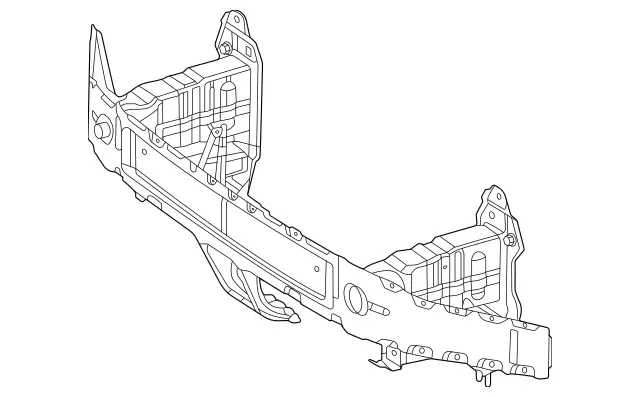 167-620-80-00 - Cross-Member 2020-2026 Mercedes-Benz | Mercedes