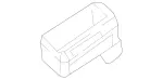 1995-2026 Mercedes-Benz - Trim Strip Clip