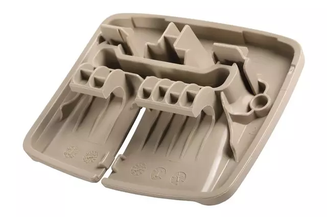 Jet Black Rear Seat Belt Intermediate Guide