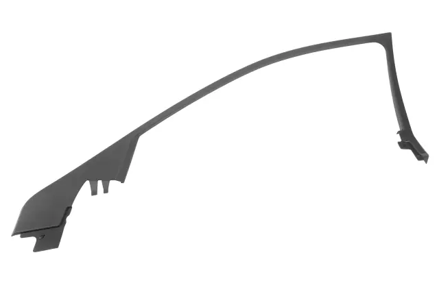 Ebony Front Passenger Side Door Garnish Molding