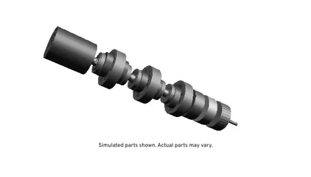 Passenger Side Engine Intake Camshaft