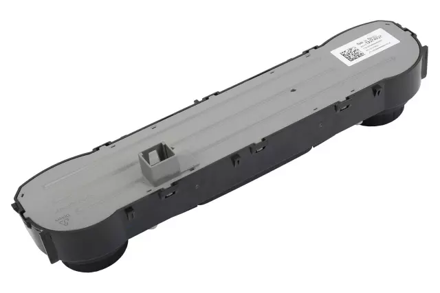 Black Carbon Heating and Air Conditioning Control Panel Assembly