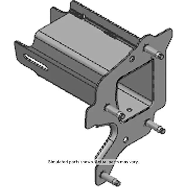 Passenger Side Rear Bumper Impact Bar Anchor Plate