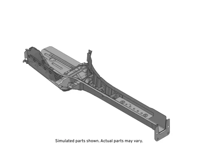 Passenger Side Rear Underbody Rail Assembly