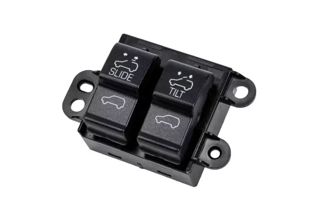 Black Carbon Metallic Sunroof Switch