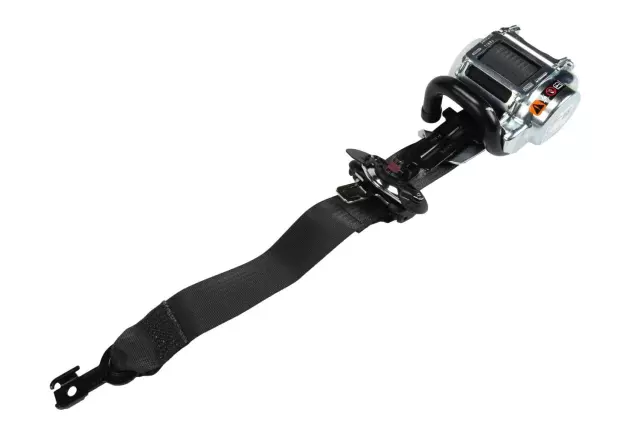 Jet Black Driver Side Seat Belt