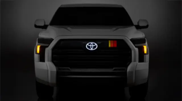 PT413-00250 - Genuine Toyota 2025 + Tundra & Sequoia Dark Chrome