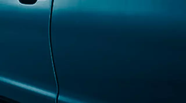 Door Edge Guard, Blazing Blue Pearl