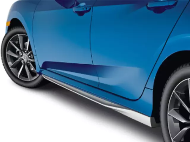 Side Under-Body Spoilers - Matte Silver