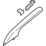 Windshield Pillar Trim