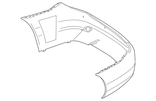 92myページ Genuine OEM Bumper Cover | 204-880-27-49-64-9999 | Fits