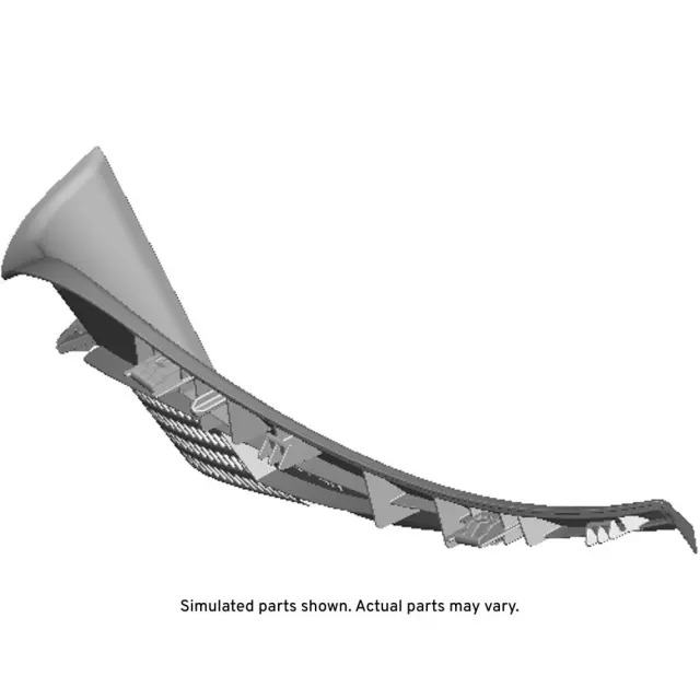 Driver Side Air Inlet Grille Panel Extension