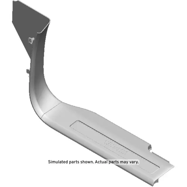 2021-2024 GMC - Jet Black Front Driver Side Door Sill Garnish Molding