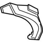 2017-2019 Ford Escape - Trim Molding