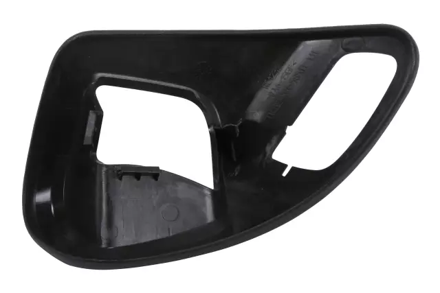 Jet Black Driver Seat Back Latch Release Handle Bezel