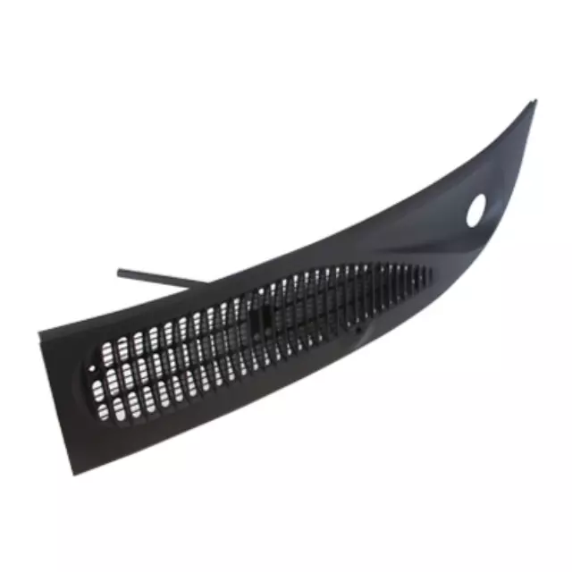 HECASA Front Wiper Cowl Panel Grille For Ford E-Series (1992-2024) – Direct Fit, Black ABS, 8C2Z15022A68AA
