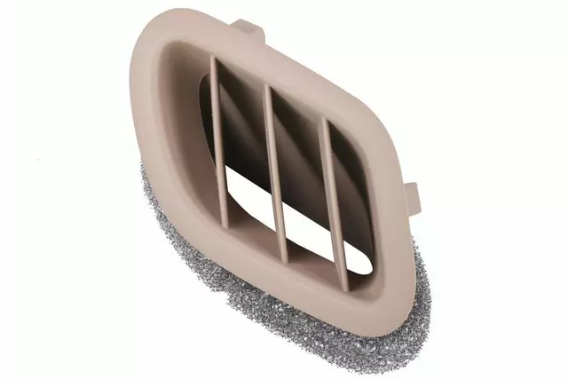 Medium Cashmere Driver Side Window Defogger Outlet Grille