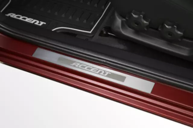 2007-2011 Hyundai Accent - Aluminum Door Sills - 3 And 4 Door