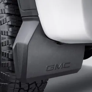 Rear Splash Guards - Black With Gmc Logo