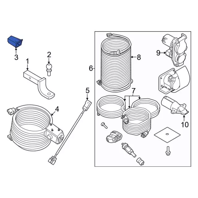 ML3Z-19H332-AB - Module - 2021-2024 Ford | Eastgate Ford Parts