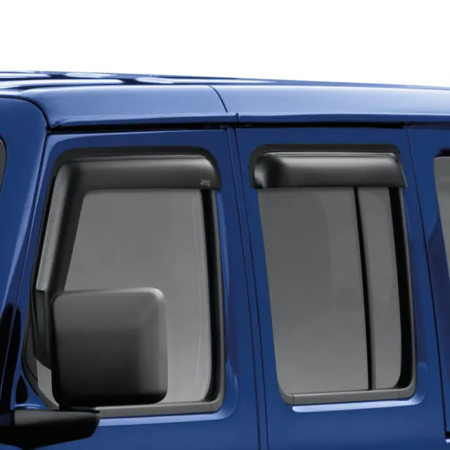 82215368AB - Exterior Accessories: Side Window Air Deflectors for Jeep: Gladiator, Wrangler Image