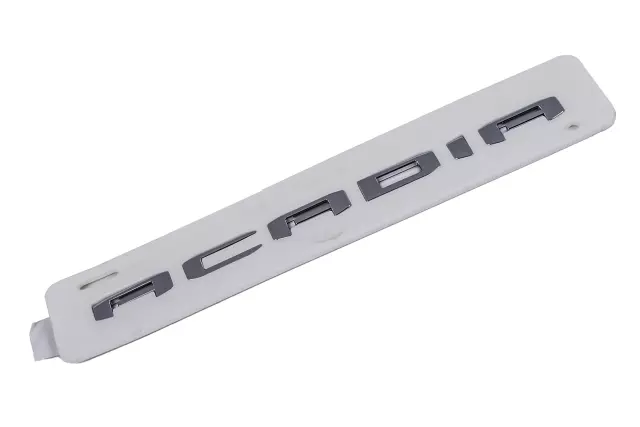 Chrome Vehicle Name Plate