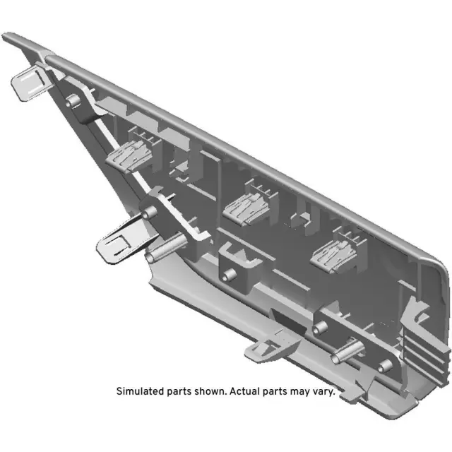 Nitride Rear Driver Side Door Armrest Applique