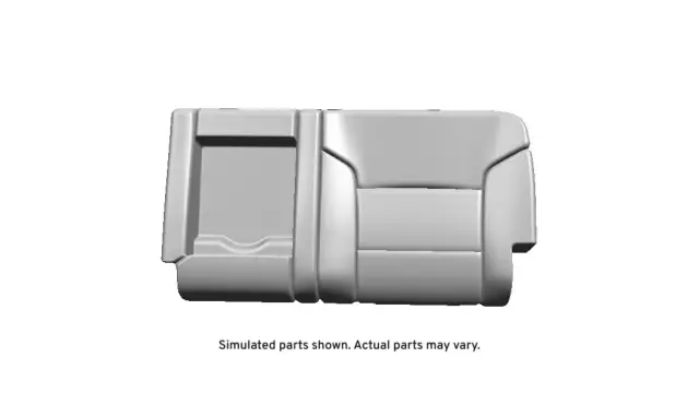 Maple Sugar Rear Driver Side Seat Back Cover