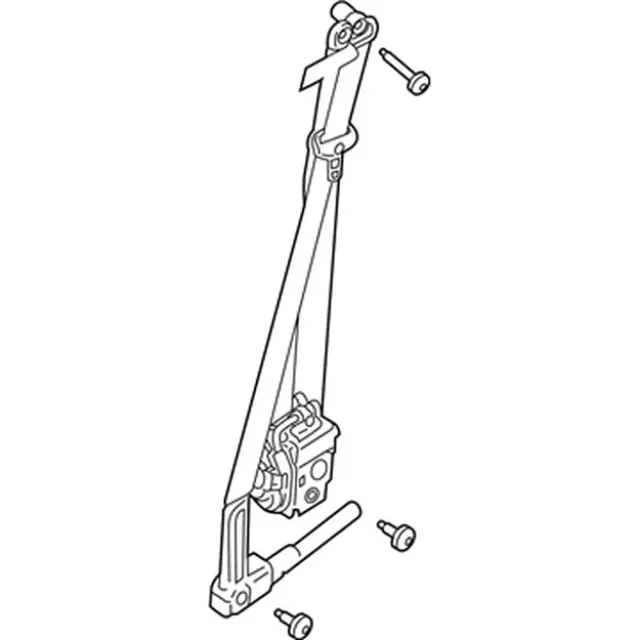 Seat Belt Lap And Shoulder Belt