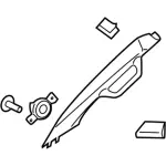 Windshield Pillar Trim