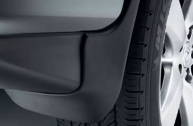 Mudguards, Black, 4 Piece Kit