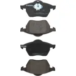 Brembo low-met brake pad and Xtra vented drilled brake disc kit