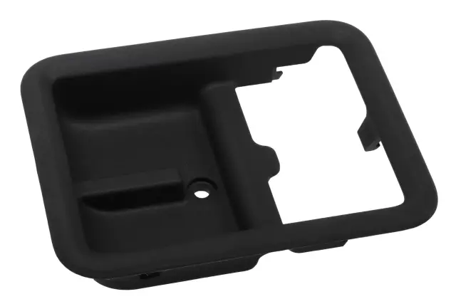 Jet Black Rear Seat Back Latch Release Handle Bezel