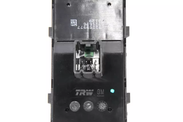 Jet Black Front Door Window Control Switch