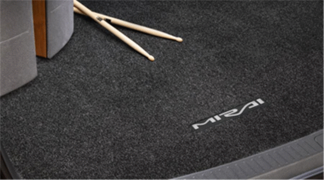 Cargo, Carpet Trunk Mat - Black