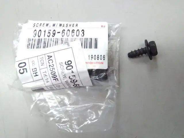 OEM Mud Guard Screw Part # 90159-60603 | Modern Toyota Parts