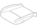 2010-2013 Ford Transit Connect - Seat Cushion Pad