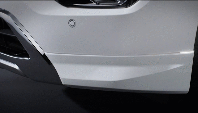 MZ576899EX - Front Corner Effects - White 2022-2025 Mitsubishi