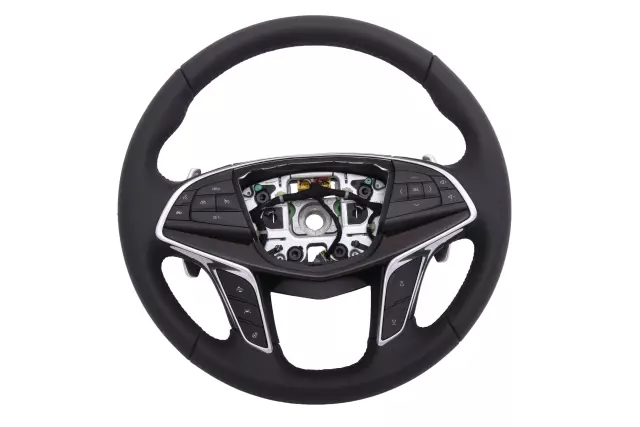 Jet Black Steering Wheel