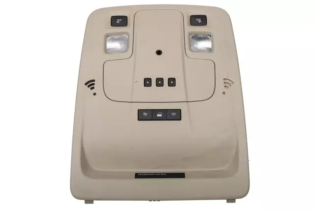 Genuine GM Light Neutral Roof Console 23225693