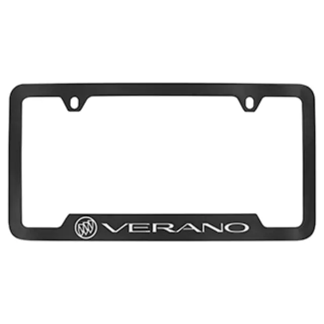 License Plate Frame, Black