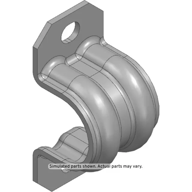 Rear Suspension Stabilizer Shaft Clamp