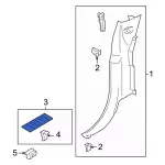 2021-2024 Ford - Scuff Plate