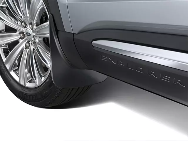2020-2025 Ford Splash Guards, Molded, Black, Front Only LB5Z